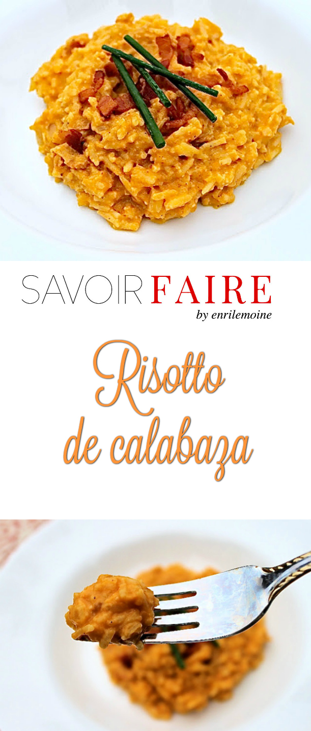 Nada como un risotto de calabaza con tocineta, que puedes servir como entrada o como plato principal, para celebrar el otoño. Haz clic para ver la receta de este delicioso arroz paso a paso.