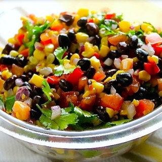 Black Bean & Grilled Corn Salad with Cilantro - SAVOIR FAIRE by enrilemoine
