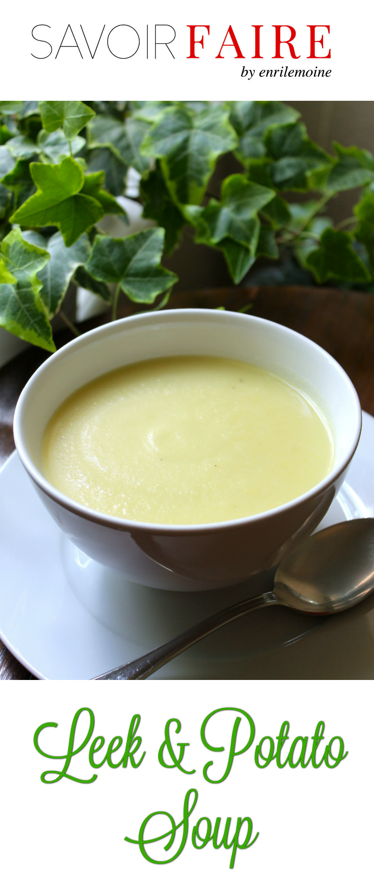 This creamy leek and potato soup recipe is a must. Made with only 5 ingredients, including salt and pepper, its is classic Venezuelan cuisine dish. Click for the step-by-step recipe.