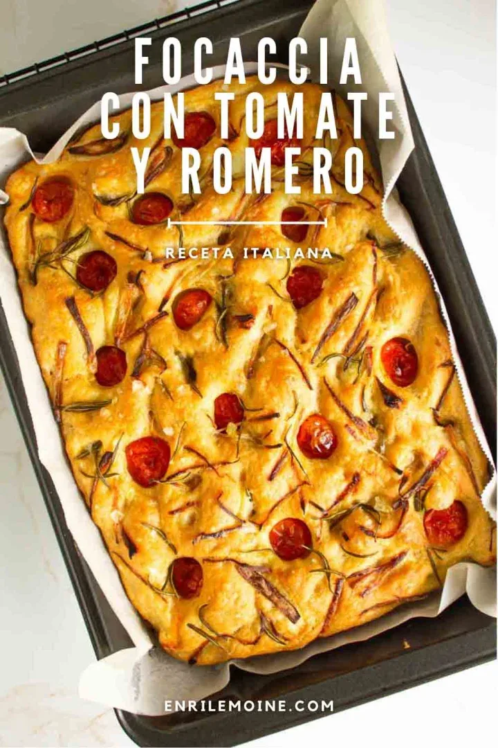 focaccia de tomate