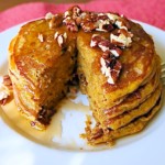 Pumpkin pancakes