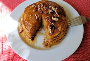 panquecas de calabaza