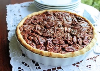 Rum infused pecan pie - SAVOIR FAIRE by enrilemoine