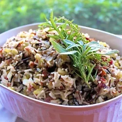 relleno de arroces para pavo