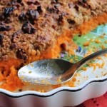 Puré de batatas con streusel de pecanas - SAVOIR FAIRE by enrilemoine