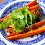 Roasted Sweet Potatoes with Pecans and Arugula -SAVOIR FAIRE by enrilemoine