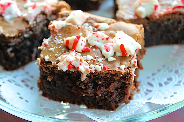 brownies de menta