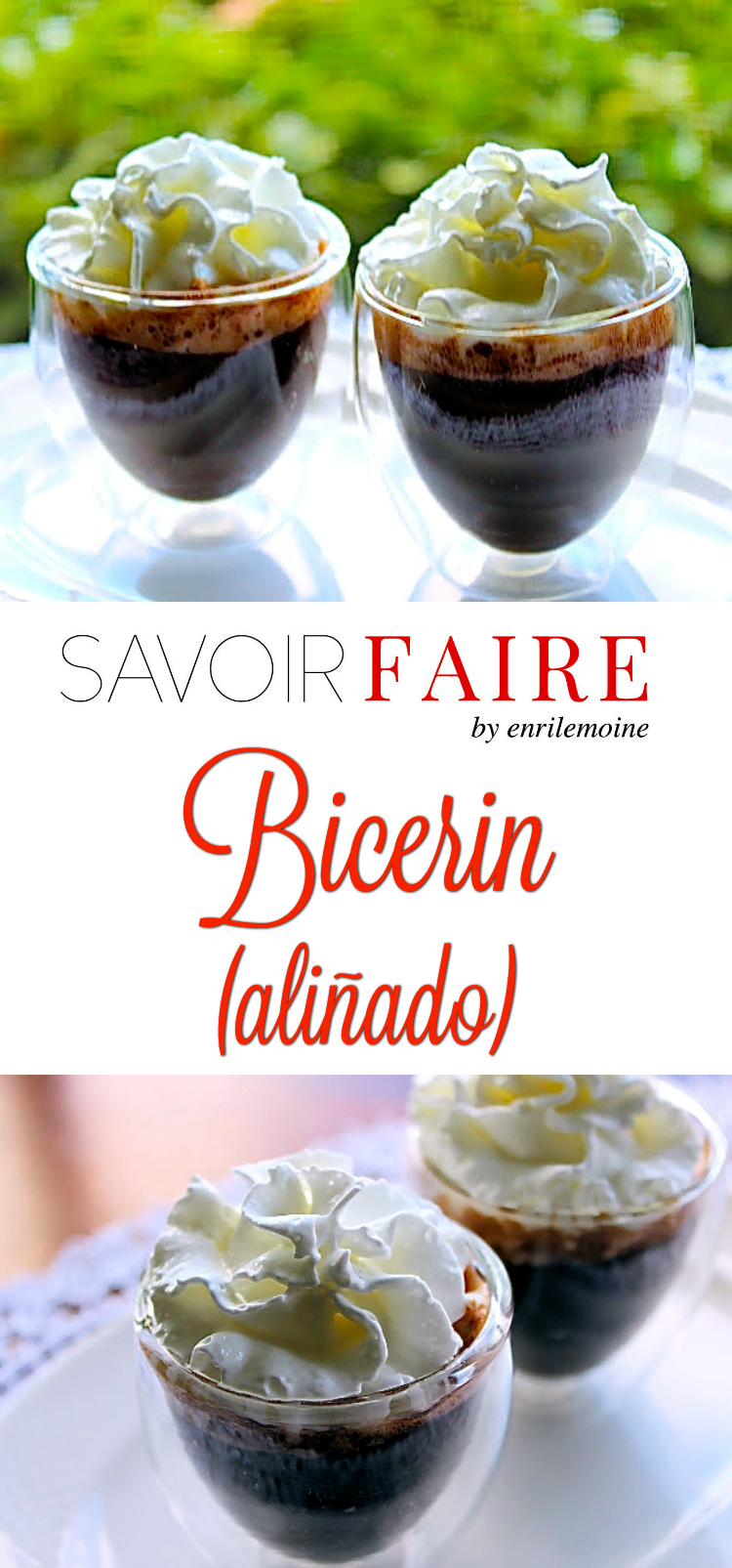 Esta bicerín aliñado es mi versión del clásico bicerin italiano con un poco de licor de ron y café. Haz clic para ver cómo se prepara esta bebida caliente, perfecta para combatir el frío.