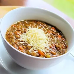 Sopa de lentejas a la italiana - SAVOIR FAIRE by enrilemoine