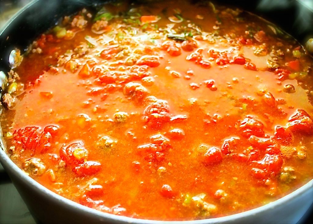 Bolognese sauce with shiitaki mushrooms - SAVOIR FAIRE by enrilemoine