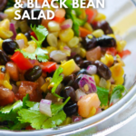 grilled corn & black bean salad