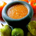 salsa de tomatillo y tomate