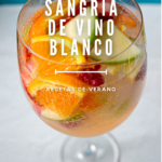 imperdible, sangría de vino blanco, receta de verano
