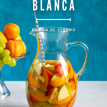 sangría blanca, receta de verano