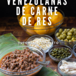 Hallacas venezolanas de carne de res