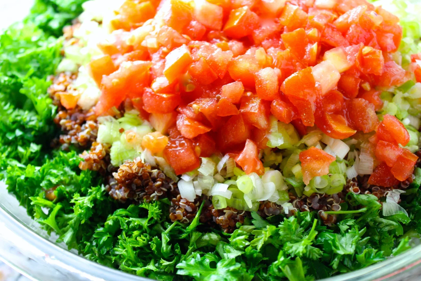 Ingredients for tabouli salad #byenrilemoine
