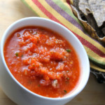 raw tomato salsa