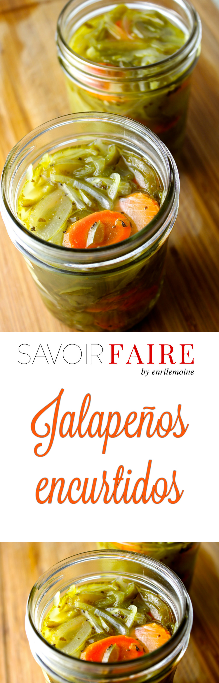 Jalapeños encurtidos. Chiles en vinagre. Encurtido de jalapeños. Jalapeños en escabeche. Rajas de chile. El nombre es lo de menos. Aquí lo que importa es el sabor. Haz clic para ver la receta paso a paso de este magnífico ajicero.