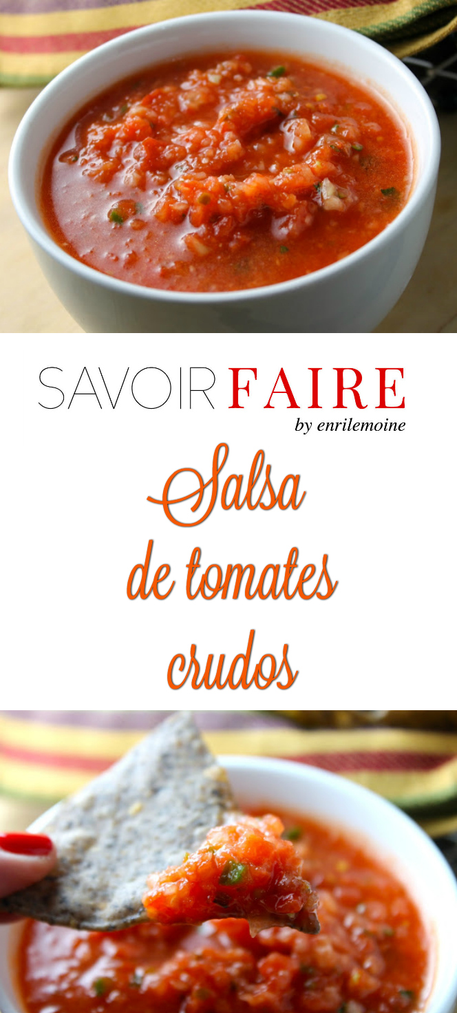 Esta receta de salsa de tomate, con receta de la chef Lorena García es perfecta para comer con tortillas y lo mejor es que está lista en 5 minutos. haz clic para ver los ingredientes y cómo se prepara.
