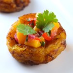 Cestitas de plátano con salsa de mango - SAVOIR FAIRE by enrilemoine