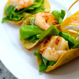 Grilled Shrimp Mini Tacos with Ginger-Soy Dressing - SAVOIR FAIRE by enrilemoine