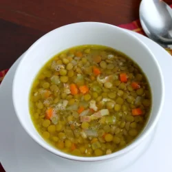 Sopa de lentejas