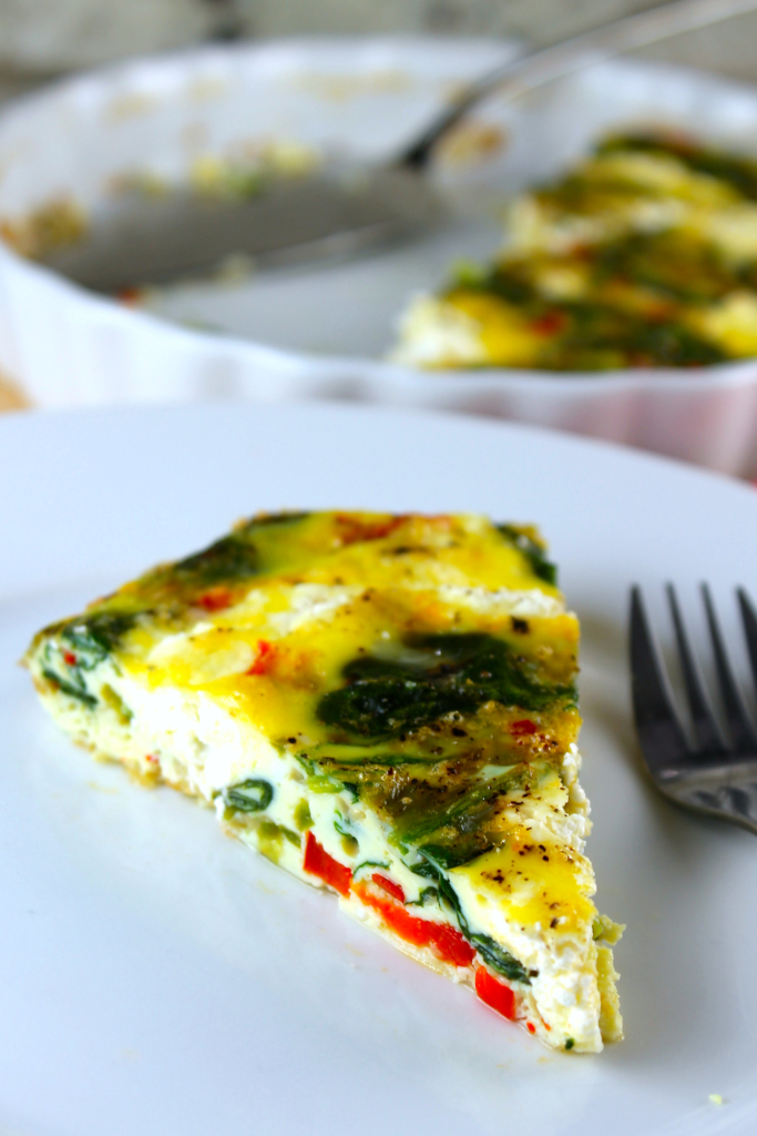 Crustless Spinach Quiche - EnriLemoine