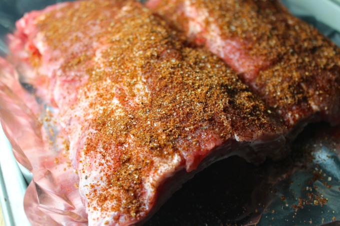 BBQ Pork Ribs with Tamarind-Chipotle Glaze - SAVOIR FAIRE by enrilemoine dry rub over ribs, pork ribs, bbq pork ribs