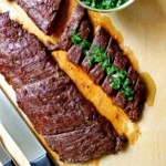 Churrasco con chimichurri