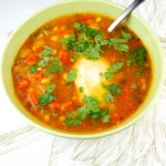 sopa de verduras