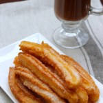 churros con chocolate