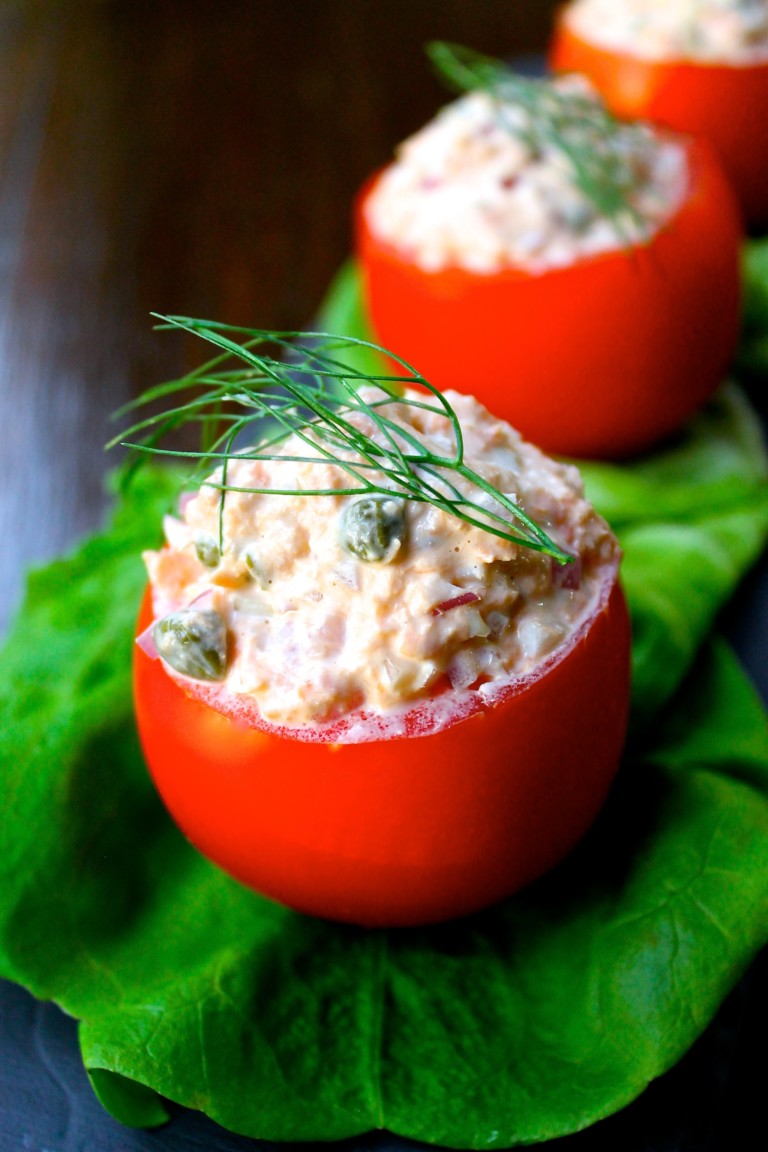 Alaska salmon salad