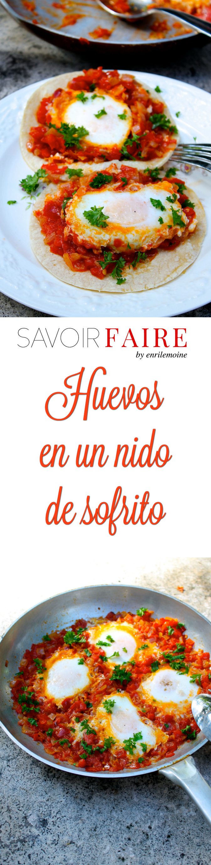 Estos huevos con sofrito, servidos sobre tortillas de maíz son perfectos para el brunch del fin de semana. Haz clic para ver la receta paso a paso. #Ad #FollowTheFresh #IC