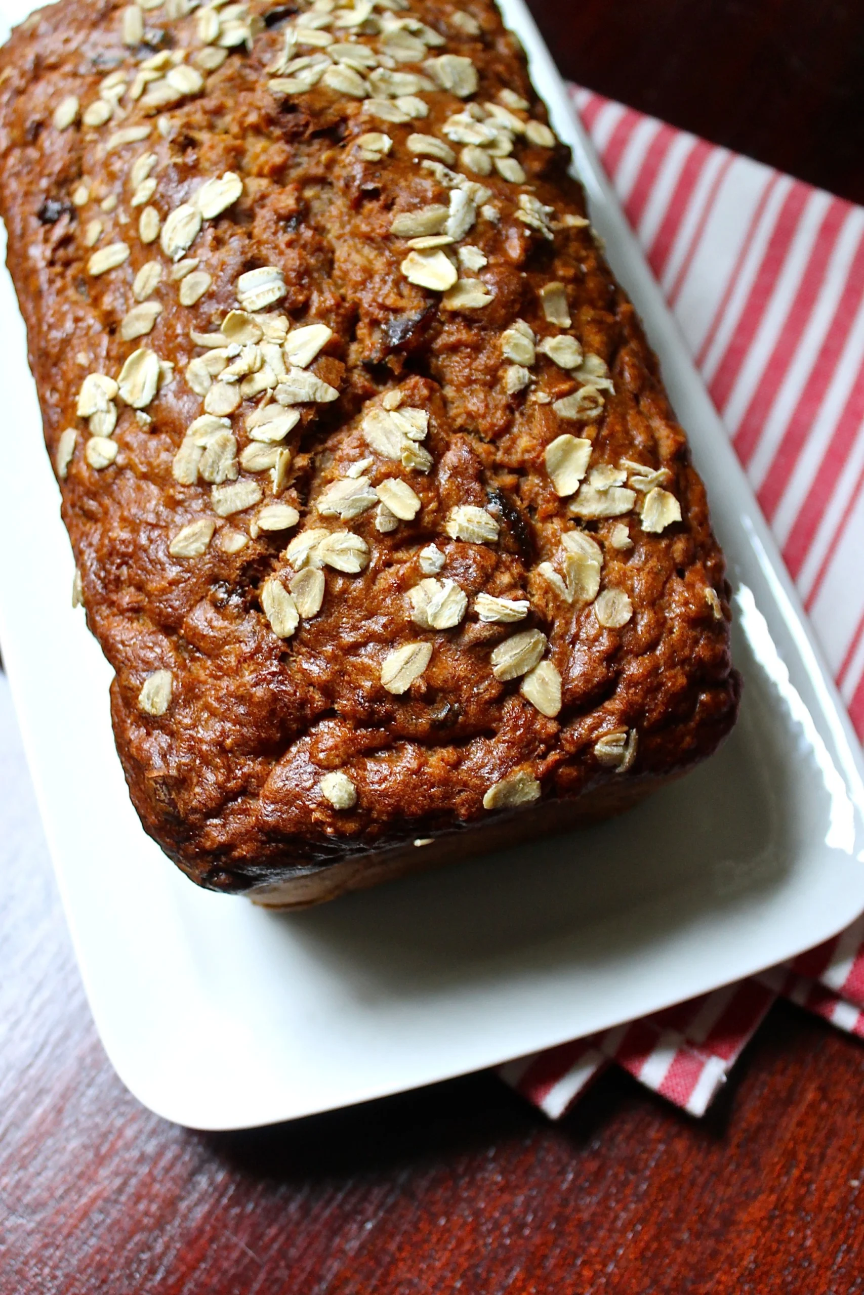 pan de avena y banana
