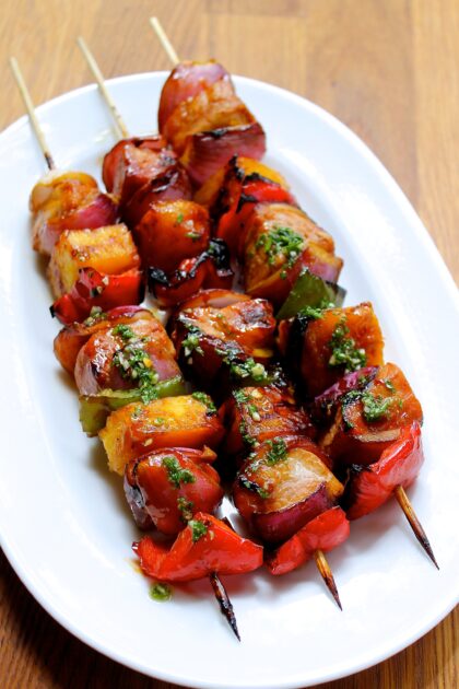 Pork & Pineapple Skewers