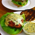 grilled pork loin burgers