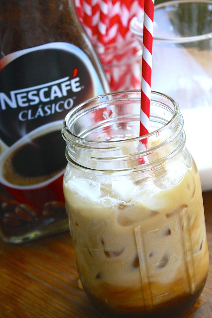 receta de café frío, café con leche frío receta. cómo hacer café helado casero