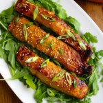 Salmón de Alaska a la miel