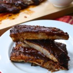 rum and mustard bbq pork ribs