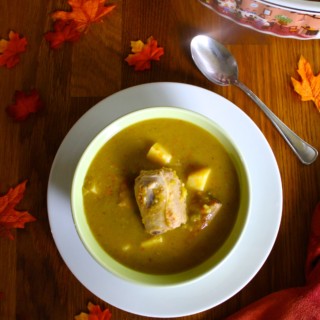 Split pea soup with pork ribs - SAVOIR FAIRE by enrilemoine