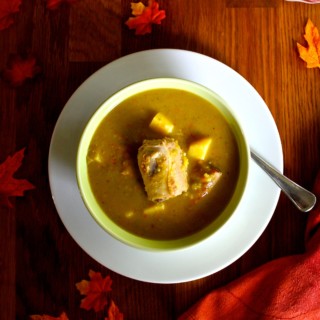 Split pea soup with pork ribs - SAVOIR FAIRE by enrilemoine