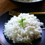 Loose white rice by enrilmoine