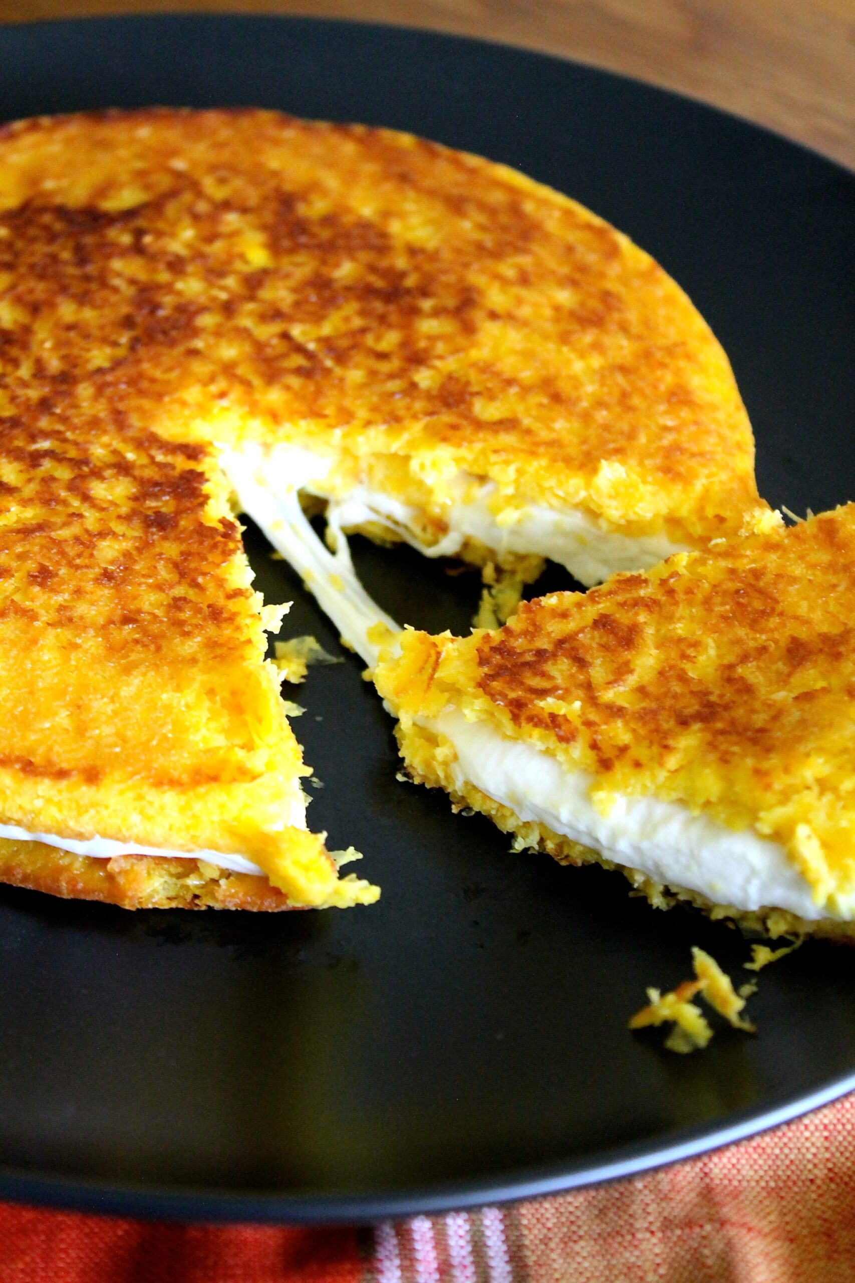 Venezuelan Cachapas recipe with queso de mano