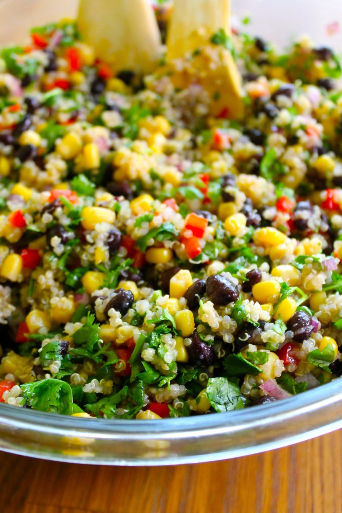 Zesty Latin Quinoa Salad + VIDEO - EnriLemoine