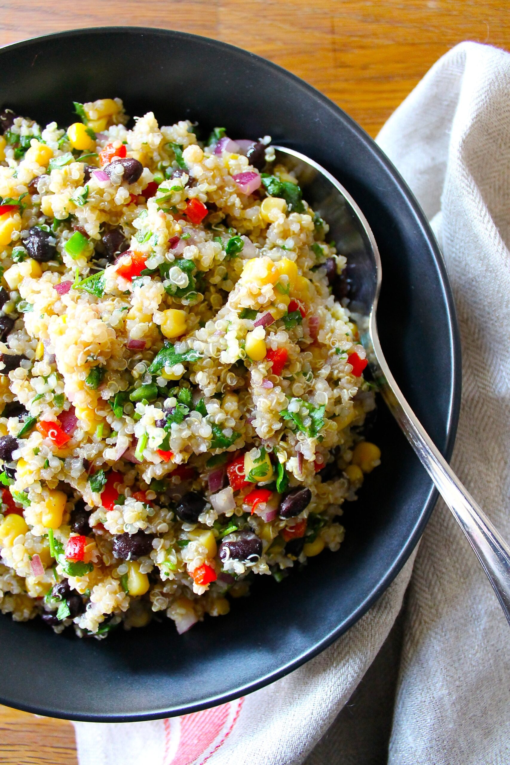 Zesty Latin Quinoa Salad by enrilemoine