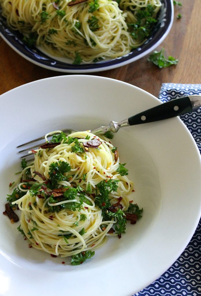 Pasta aglio e olio by enrilemoine