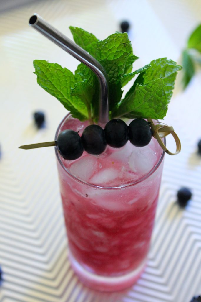 Mojito de arándanos y lavanda by enrilemoine