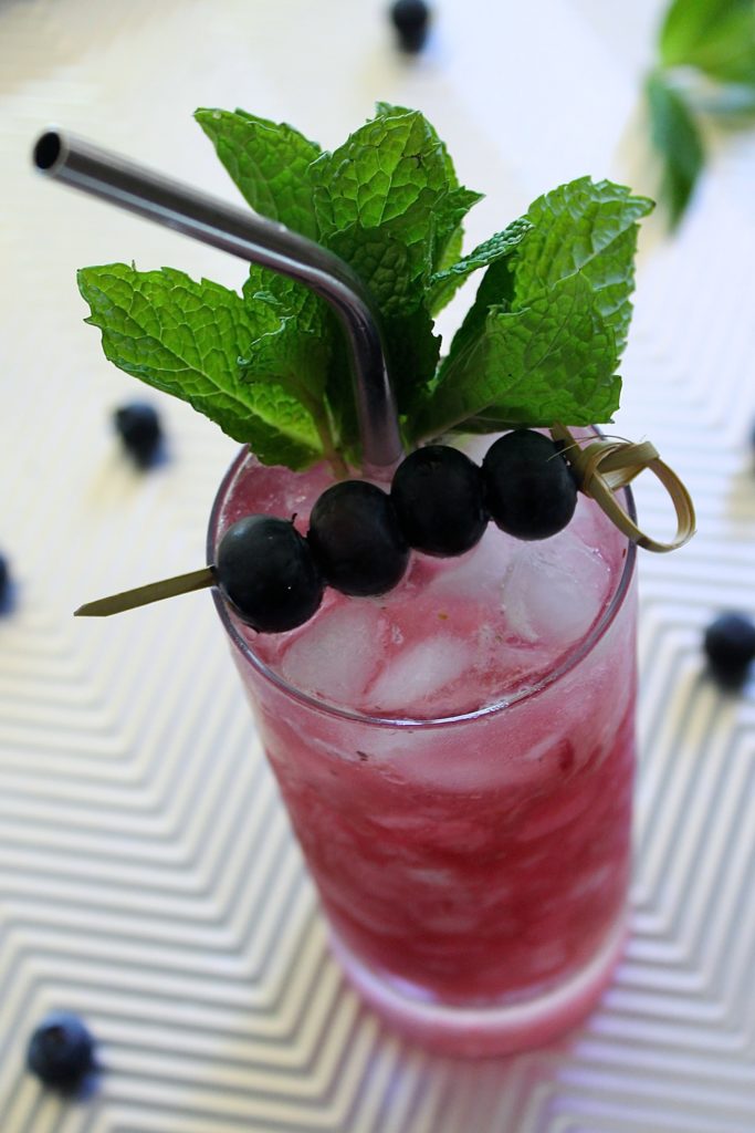 Mojito de arándanos y lavanda by enrilemoine