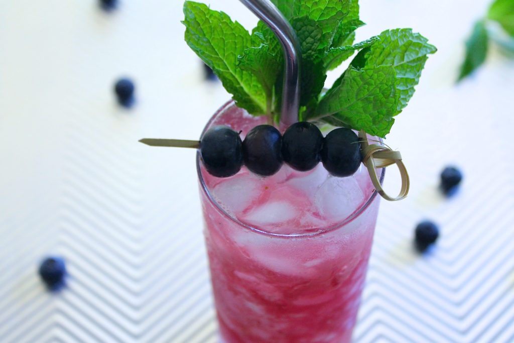 Mojito de blueberries by enrilemoine