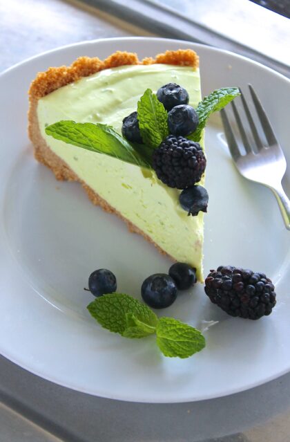 No-bake mojito cheesecake recipe